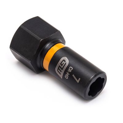 Image showing  1/4 in. and 3/8 in. SAE/Metric Drive Bolt Biter Impact Extraction Socket Set, 8 pc.