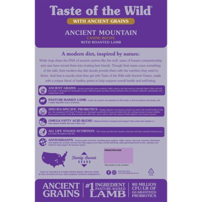 Image showing  Ancient Mountain All Life Stages with Ancient Grains Roasted Lamb Dry Dog Food