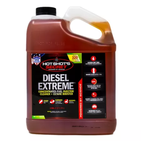 The Secret of Hot Shot 1 gal DIESEL EXTREME injector cleaner and cetane boost Fuel Additives