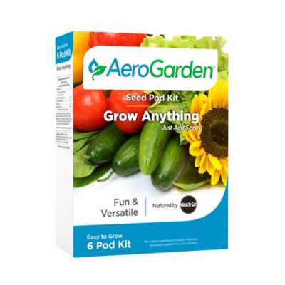 AeroGarden Grow Anything Seed Pod Kit, 6 Pods