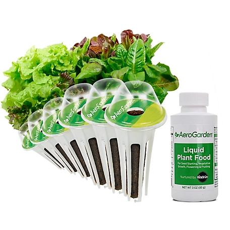 AeroGarden Heirloom Salad Greens Mix Seed Pod Kit, 6 Pods