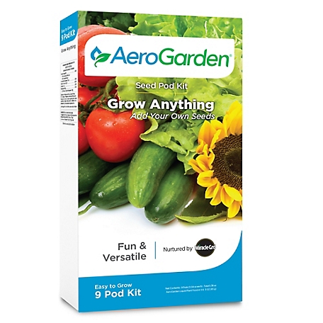 AeroGarden Grow Anything Seed Pod Kit, 9 Pods