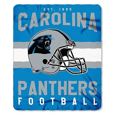 Northwest Fleece Carolina Panthers Throw Blanket, 50 in. x 60 in.