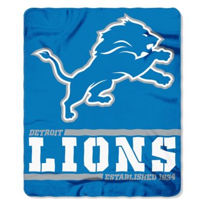 Northwest Detroit Lions 50 X 60 In Fleece Throw Blanket Split Wide Nw 12973 At Tractor Supply Co