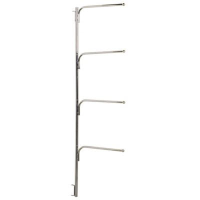 Household Essentials Clutterbuster Family Towel Bar Chrome