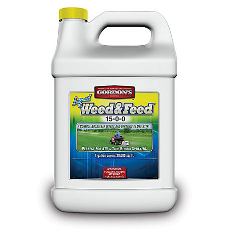 Gordon's 1 gal. 20,000 sq. ft. 15-0-0 Liquid Weed and Feed Concentrated Lawn Fertilizer