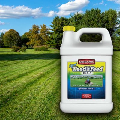 Image showing  1 gal. 20,000 sq. ft. 15-0-0 Liquid Weed and Feed Concentrated Lawn Fertilizer