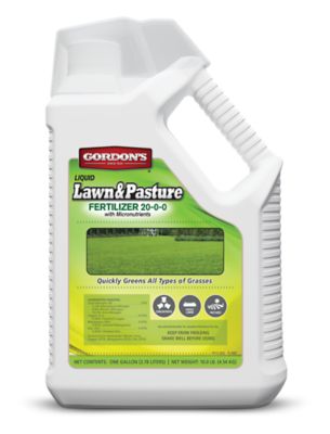 Gordon's Liquid Lawn & Pasture Fertilizer 20-0-0 with Micronutrients, 1 gal.