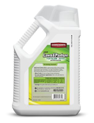 Image showing  1 gal. 6,000 sq. ft. Liquid Lawn and Pasture Fertilizer 20-0-0 with Micronutrients