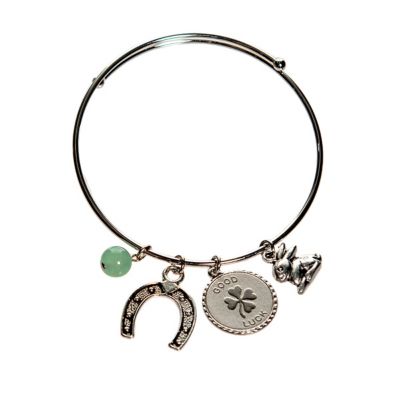 Buddy G's My Lucky Bangle Charm Bracelet