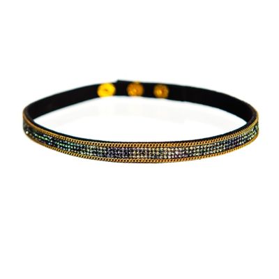 Image showing  Unisex Camo Wrap Bracelet, Dark Green