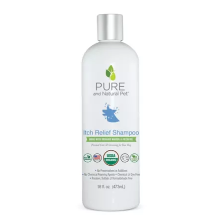 Pure and Natural Anti-Itch Dog Shampoo 16 oz. Dog Shampoos & Conditioners