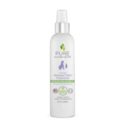 Pure and Natural Pet Between Bath Pet Freshener Conditioning Spray, 8 oz.