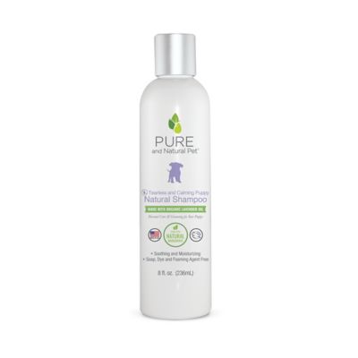 Pure and Natural Pet Tearless and Calming Natural Puppy Shampoo, 8 oz.