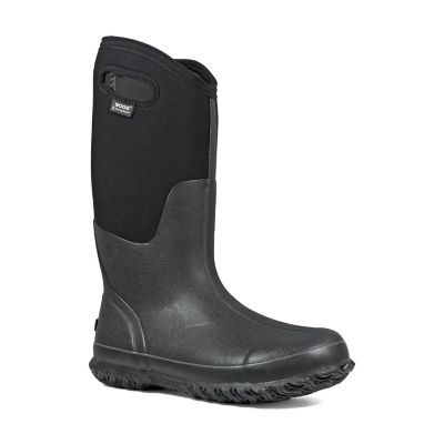 wide calf steel toe rubber boots