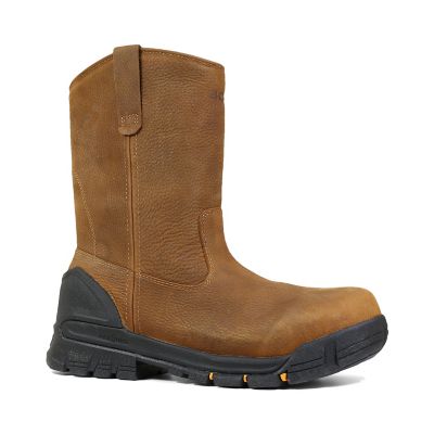 work boots with a heel