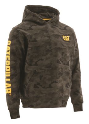 Caterpillar Men's Trademark Banner Hooded Sweatshirt