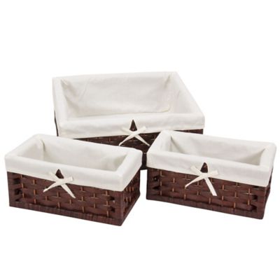 paper rope media basket