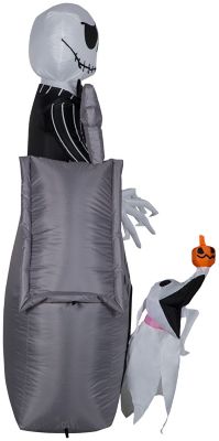 Image showing Airblown Inflatable Jack and Zero with House, Self-Inflates