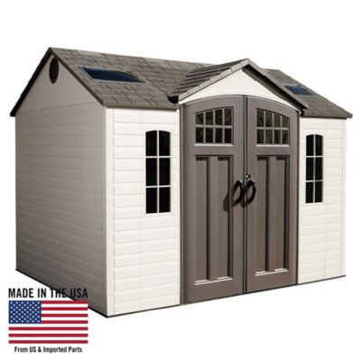 Lifetime 10 ft. x 8 ft. Outdoor Storage Shed, 60178