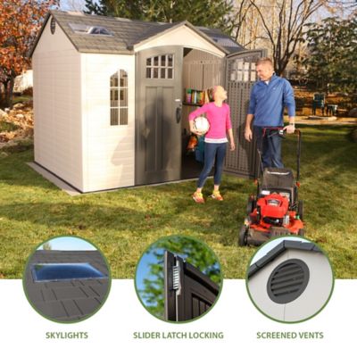 Image showing  10 x 8ft. Outdoor Storage Shed, 60178