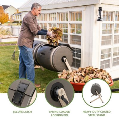 Image showing  100 gal. Double Bin Rot Composter