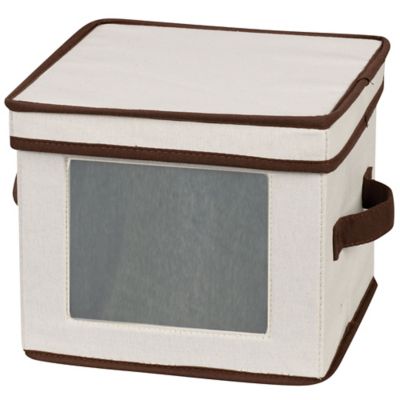 Household Essentials Dessert Plate China Storage Box