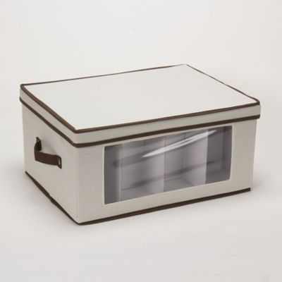 Image showing  Balloon Wine Glass Stemware Storage Box