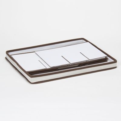 Image showing 7 th Household Essentials Balloon Wine Glass Stemware Storage Box