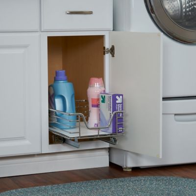 Image showing  Single Basket Sliding Cabinet Organizer
