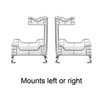 Image showing 5 th Household Essentials 2-Tier Design Trend Under-Sink Organizer with Liner