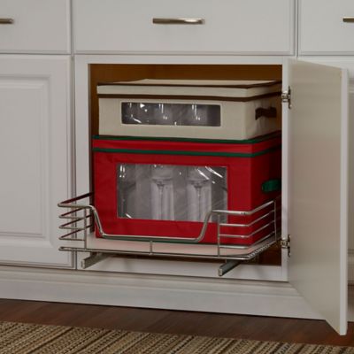 Image showing  20 in. 1-Tier Sliding Under-Cabinet Organizer