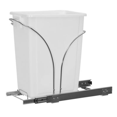 Image showing 5 th Household Essentials 9 gal. Pull-Out Trash Can