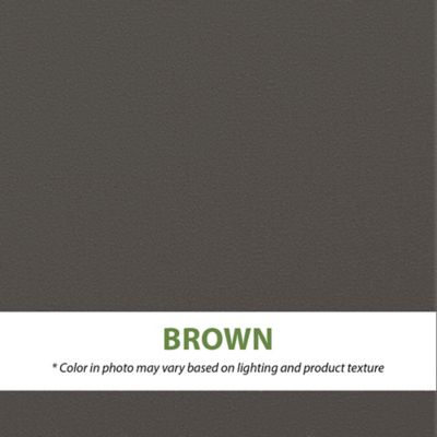 Image showing 5 th Lifetime 80 gal. High-Density Outdoor Storage Box, Black/Brown