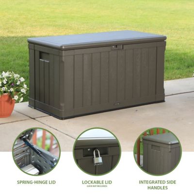 Image showing  116 gal. Outdoor Deck Storage Box