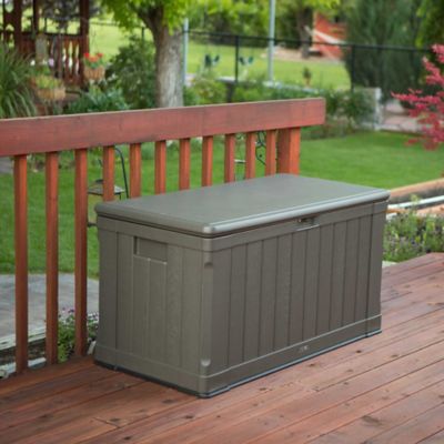 Image showing 7 th Lifetime 116 gal. Outdoor Deck Storage Box