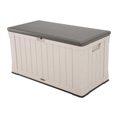 Image showing  116 gal. High-Density Outdoor Storage Box, Desert Sand