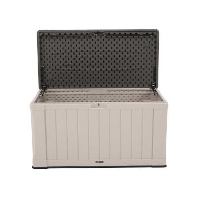 Image showing 5 th Lifetime 116 gal. High-Density Outdoor Storage Box, Desert Sand
