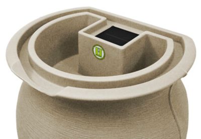 Image showing  50 gal. Impressions Amphora Rain Saver Barrel, Sandstone