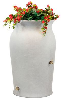 Image showing  100 gal. Impressions Amphora Rain Saver Barrel, Sandstone