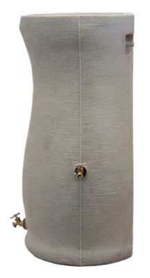 Image showing 6 th Good Ideas 50 gal. Impressions Corsican Rain Saver Barrel, Sandstone
