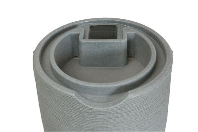 Image showing  65 gal. Impressions Stone Rain Saver Barrel, Light Granite