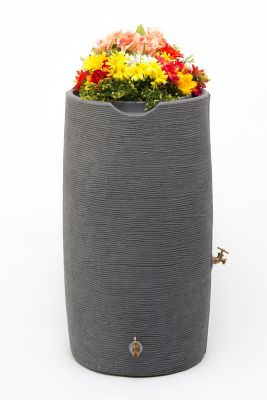 Image showing  65 gal. Impressions Stone Rain Saver Barrel, Light Granite