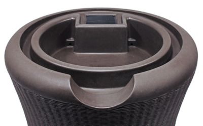 Image showing  65 gal. Impressions Willow Rain Saver Barrel, Dark Brown