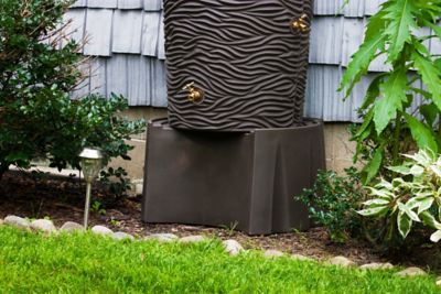 Image showing  Rain Wizard Universal Rain Barrel Stand for Good Ideas Rain Barrels, Desert Sand