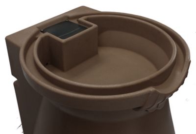 Image showing  50 gal. Rain Wizard Urn Rain Barrel, Oak
