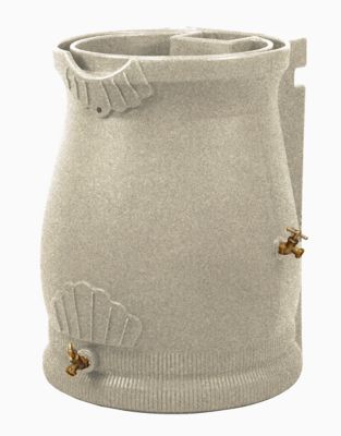 Image showing  50 gal. Rain Wizard Urn Rain Barrel, Sandstone