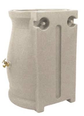 Image showing  50 gal. Rain Wizard Urn Rain Barrel, Sandstone