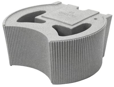 Image showing  Rain Wizard Urn Stand for 50 gal. and 60 gal. Rain Wizard Urn Barrels, Light Granite