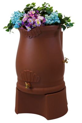 Image showing  Rain Wizard Urn Stand for 50 gal. and 60 gal. Rain Wizard Urn Barrels, Terra Cotta